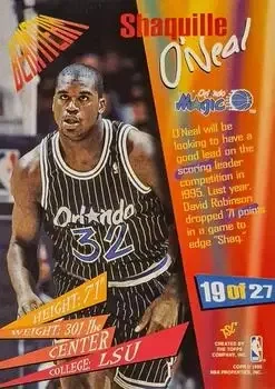 Back of Shaquille O'Neal