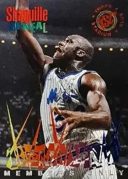 1994-95 Stadium Club #19 Beam Team Members Only Shaquille O'Neal