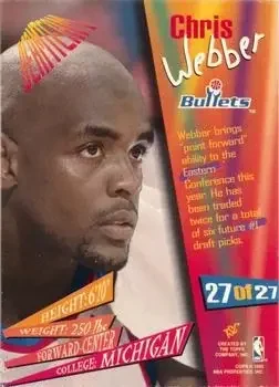 Back of Chris Webber