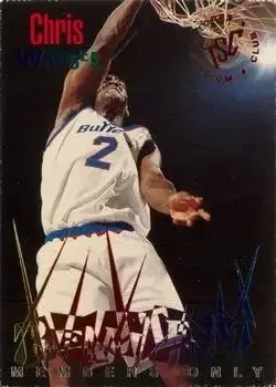 1994-95 Stadium Club #27 Beam Team Members Only Chris Webber