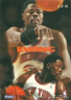 Back of Patrick Ewing