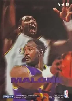 Back of Karl Malone