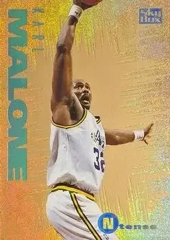 1994-95 SkyBox E-Motion #5 N Tense Karl Malone