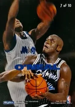 Back of Shaquille O'Neal