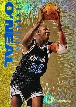 1994-95 SkyBox E-Motion #7 N Tense Shaquille O'Neal