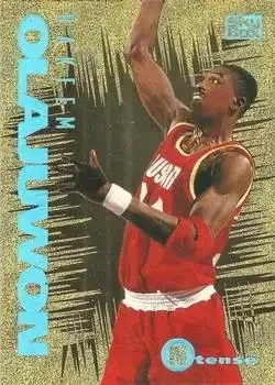 1994-95 SkyBox E-Motion #8 N Tense Hakeem Olajuwon