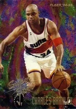 1994-95 Fleer #1 Super Stars Charles Barkley