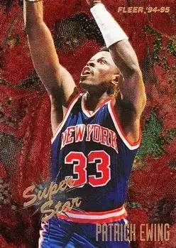 1994-95 Fleer #2 Super Stars Patrick Ewing