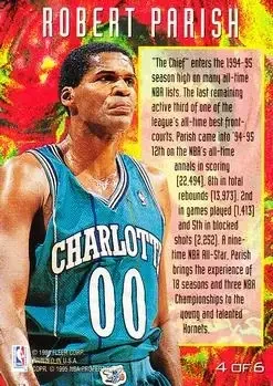 Back of Robert Parish