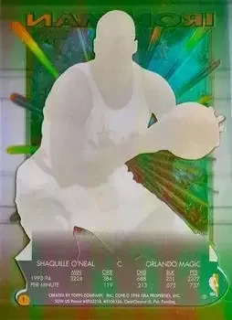 Back of Shaquille O'Neal