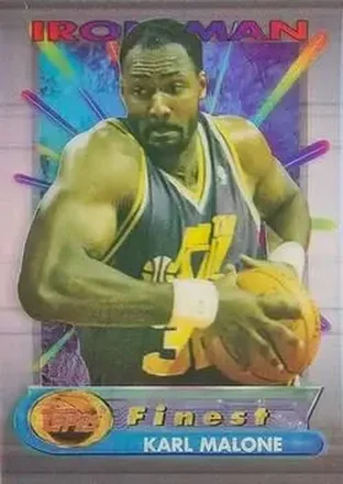 1994-95 Finest #5 Iron Men Karl Malone