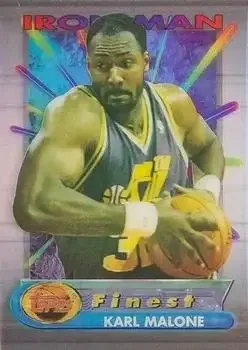 1994-95 Finest #5 Iron Men Karl Malone
