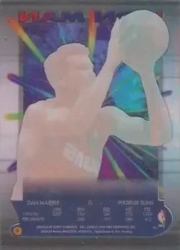 Back of Dan Majerle