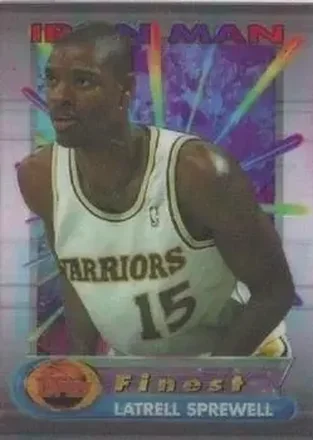 1994-95 Finest #9 Iron Men Latrell Sprewell