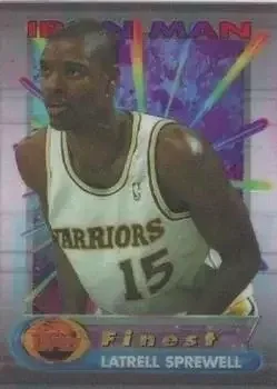 1994-95 Finest #9 Iron Men Latrell Sprewell