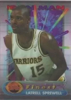 1994-95 Finest #9 Iron Men Latrell Sprewell