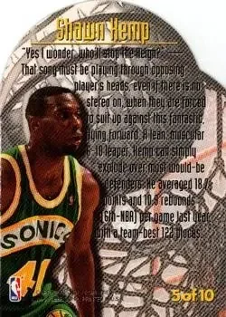 Back of Shawn Kemp