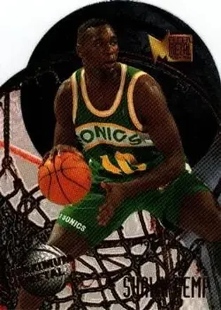 1995-96 Metal #5 Maximum Metal Shawn Kemp