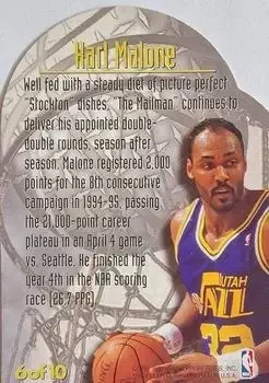 Back of Karl Malone