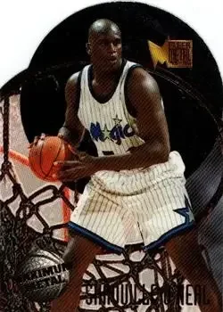 1995-96 Metal #8 Maximum Metal Shaquille O'Neal
