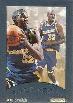 1995-96 SkyBox E-XL #4 A Cut Above Joe Smith