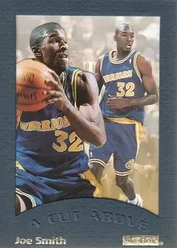 1995-96 SkyBox E-XL #4 A Cut Above Joe Smith