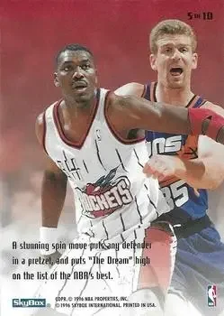 Back of Hakeem Olajuwon