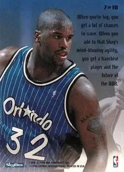 Back of Shaquille O'Neal