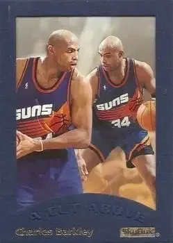 1995-96 SkyBox E-XL #9 A Cut Above Charles Barkley