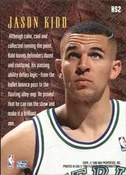 Back of Jason Kidd