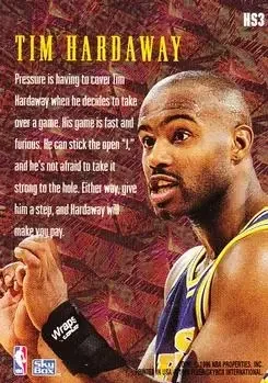 Back of Tim Hardaway