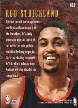 Back of Rod Strickland