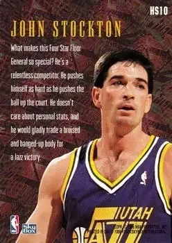 Back of John Stockton