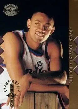 1995-96 SP Championship #S7 Championship Shots Gold Juwan Howard