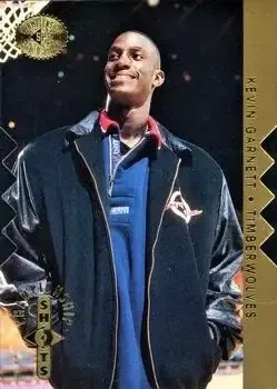 1995-96 SP Championship #S9 Championship Shots Gold Kevin Garnett