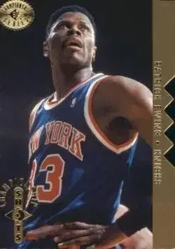 1995-96 SP Championship #S12 Championship Shots Gold Patrick Ewing