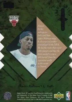 Back of Dennis Rodman