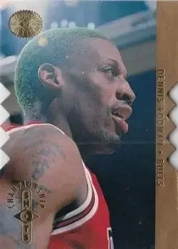 1995-96 SP Championship #S14 Championship Shots Gold Dennis Rodman