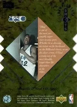 Back of Shaquille O'Neal