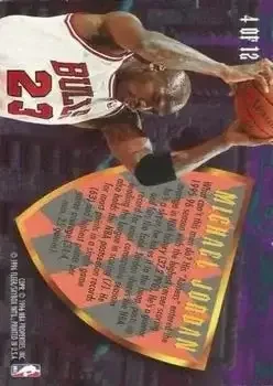 Back of Michael Jordan