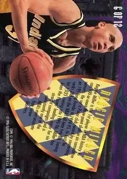 Back of Reggie Miller