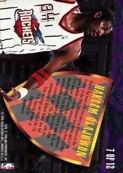 Back of Hakeem Olajuwon