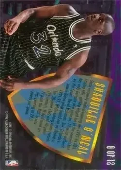 Back of Shaquille O'Neal