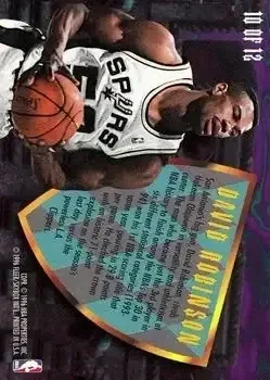Back of David Robinson