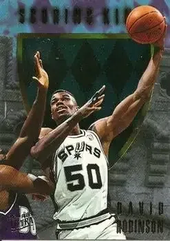 1995-96 Ultra #10 Scoring Kings David Robinson