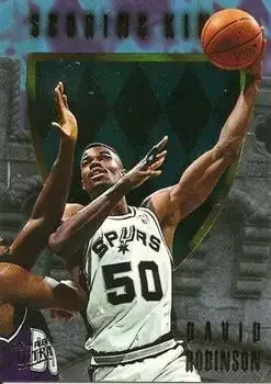 1995-96 Ultra #10 Scoring Kings David Robinson