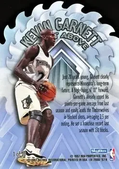 Back of Kevin Garnett