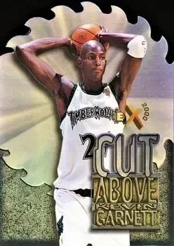 1996-97 E-X2000 #1 A Cut Above Kevin Garnett