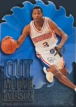 1996-97 E-X2000 #4 A Cut Above Allen Iverson