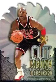 1996-97 E-X2000 #5 A Cut Above Michael Jordan